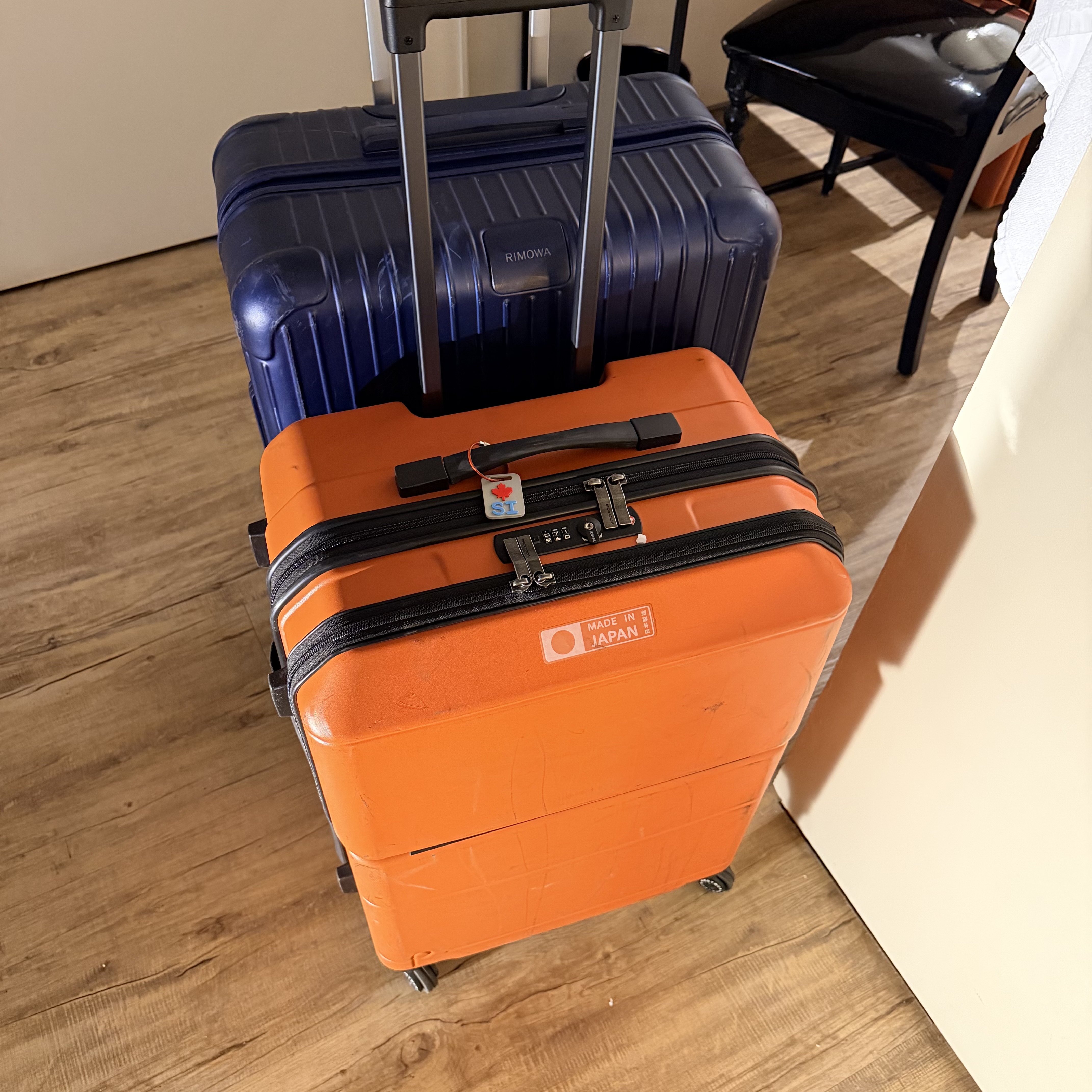 Reunited At Last - Our Luggage Came!